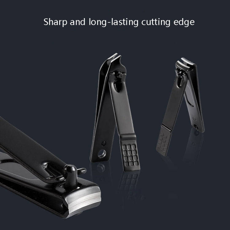 18 In 1 Nail Clippers Home Pedicure and Nail Care Tools(Black Red)