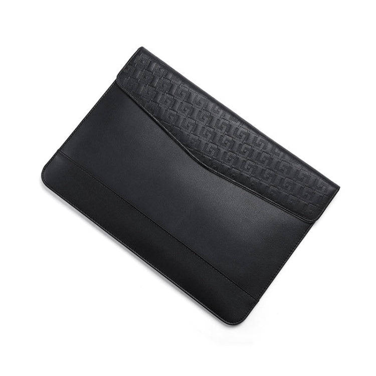 Horizontal  Embossed Notebook Liner Bag Ultra-Thin Magnetic Holster, Applicable Model: 13 inch( B...