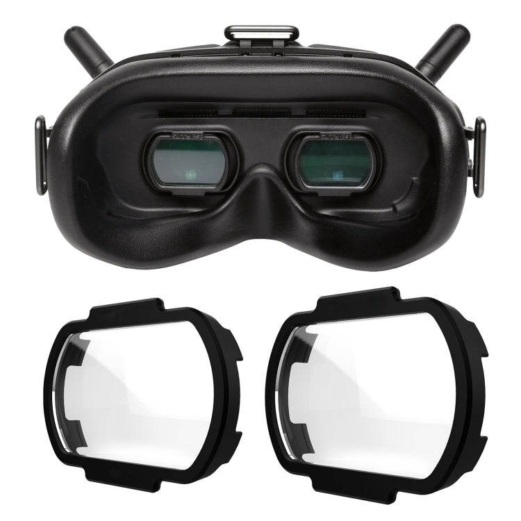 Sunnylife FV-Q9334 2 PCS Myopia Lens Nearsighted Corrective Aspherical Lens for DJI FPV Goggles V...