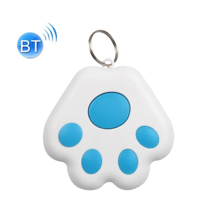 2 PCS HYC-09 Dog Paw Bluetooth Anti-Lost Device Pet Tracking Locator Keychain Smart Search Two-Wa...