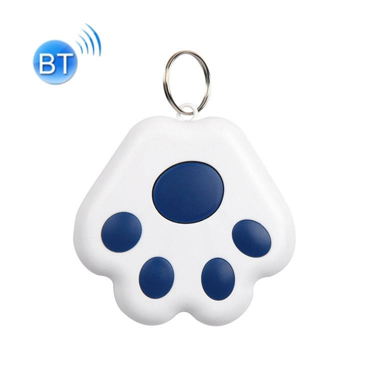 2 PCS HYC-09 Dog Paw Bluetooth Anti-Lost Device Pet Tracking Locator Keychain Smart Search Two-Wa...