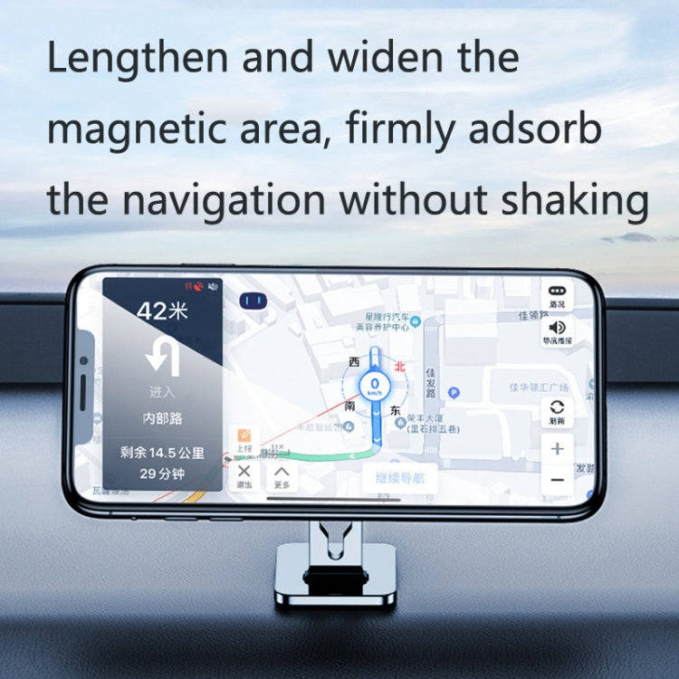 2 PCS Multifunctional Car Phone Holder Magnetic Suction Instrument Panel Navigation Suction Cup H...