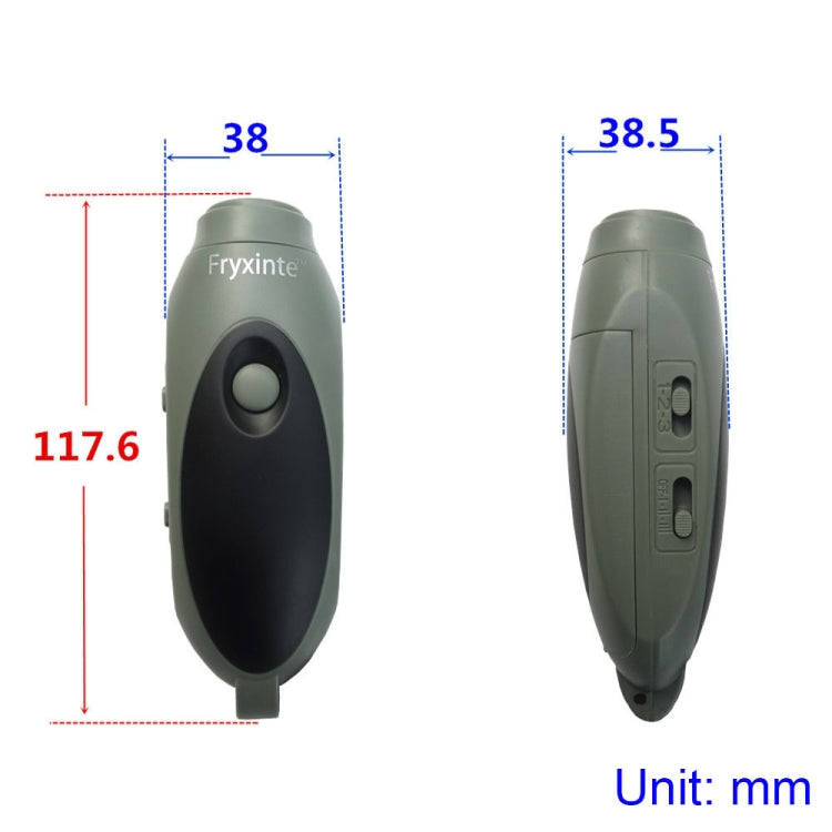 Fryxinte XT-7DS3 Adjustable High Decibel Sports Referee Electronic Whistle Emergency Rescue Train...