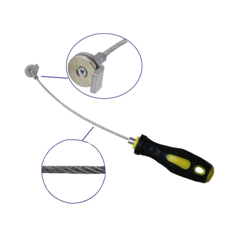 2 PCS Gearbox Oil Bottom Screw Disassembly Tool Magnetic Suction Wrench Auto Repair Tool(Magnetic...