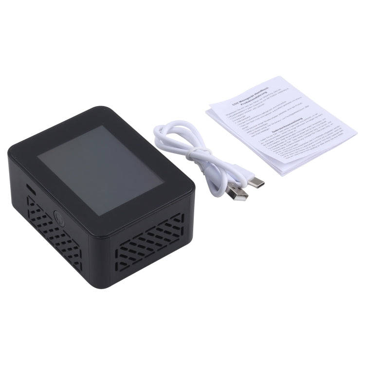 TVOC1 Portable CO2 Air Quality Formaldehyde Carbon Dioxide Detector Indoor Temperature Hygrometer...