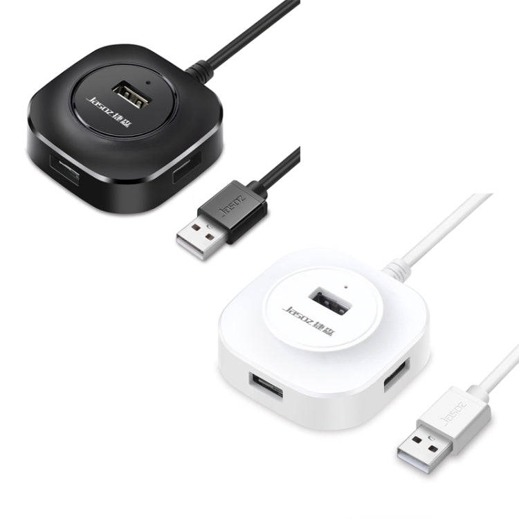 Jasoz High-Speed USB2.0 4-Ports HUB 1 to 4 Docking HUB, Colour: White 0.5m