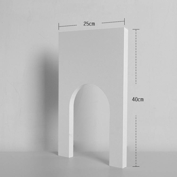 Arch Low Inner Arch  Solid Wood Geometric Polygon Camera Props Creative Photography Ornaments