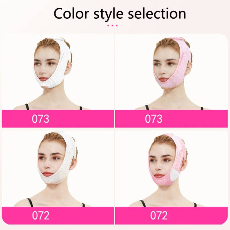 V Face Sleep Bandage Facial Firming Lifting Mask(072 White)