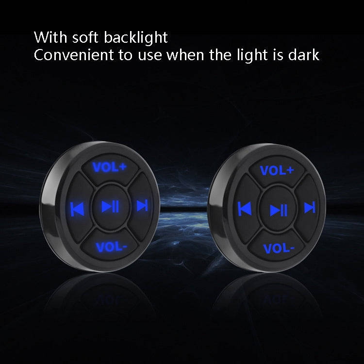 Car Mobile Phone Remote Control Bluetooth Wireless Multimedia Button Remote Control Music Playbac...