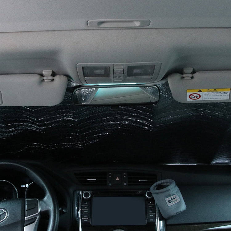 SHUNWEI 2 PCS Car Front Windshield Sunshade Summer Sun Protection And Heat Insulation Shading Boa...