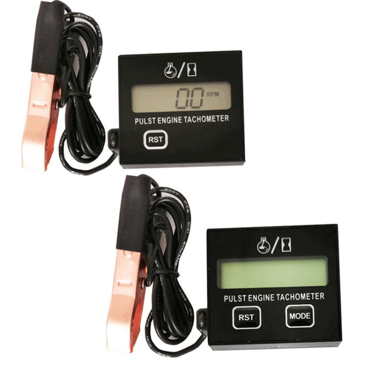 ZSB-03 Chain Saw Tachometer Gasoline Engine Lawn Mower High Tachometer Digital Display Induction ...