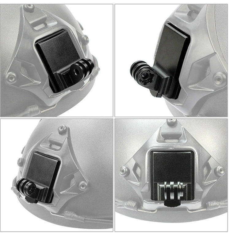 Upgraded Version Helmet Base Adapter Fixed Mount Hunting CS NVG Bracket for GoPro Hero11 Black / ...