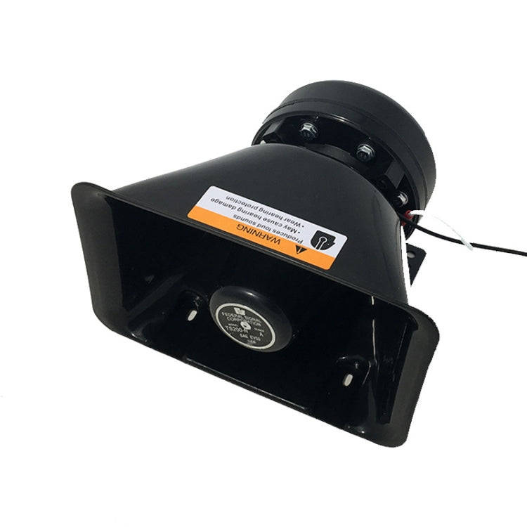 200W 12/24V Car Alert Host With Shoutlers 9 Sound Car Alarm Speaker