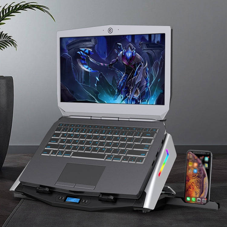 ICE COOREL USB Laptop Radiator Computer Mute Cooling Bracket, Colour: N10 Standard Version