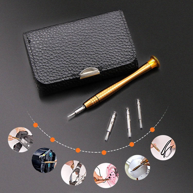 25 In 1 Multi-Purpose Leather Case Manual Screwdriver Batch Set Mobile Phone Notebook Repair Tool...