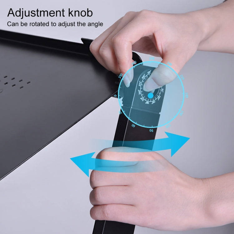 Oatsbasf Folding Computer Desk Laptop Stand Foldable Lifting Heightening Storage Portable Rack,St...
