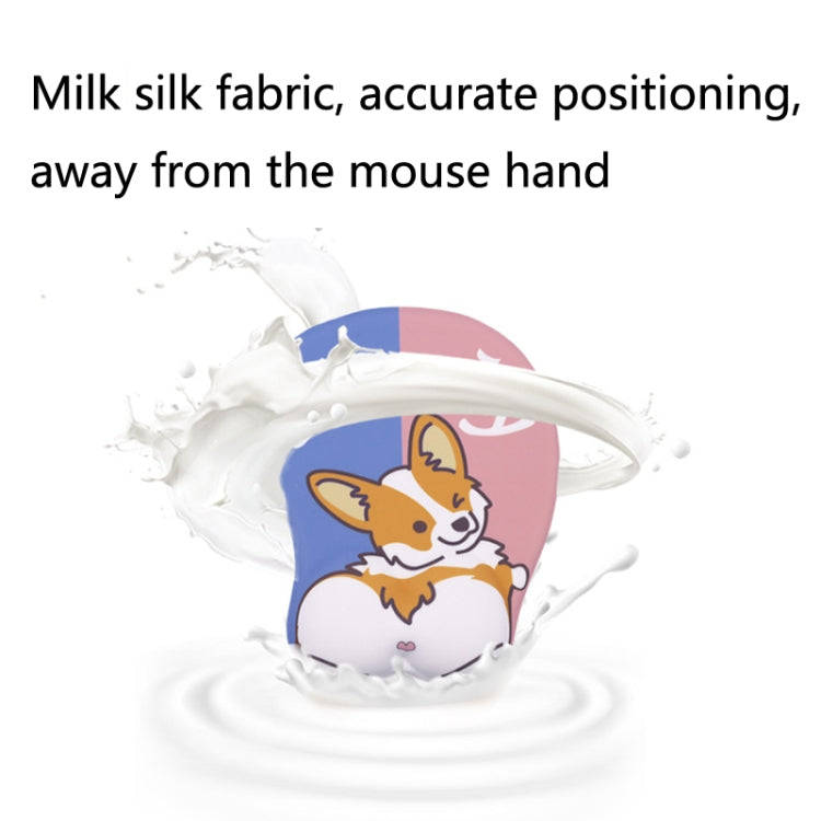 Silicone Hand Rest Thickened Wrist Mouse Pad(RJ-013 Love Kiki)