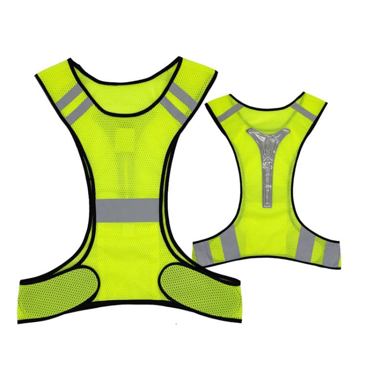 Sports Reflective Vest Night Running Outdoor Reflective Clothing Traffic Safety Reflective Vest,S...