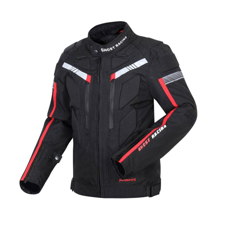 GHOST RACING GR-Y07 Motorcycle Cycling Jacket Four Seasons Locomotive Racing Anti-Fall Cloth, Siz...