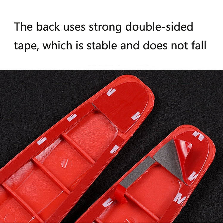 Car Front Rear Bumper Anti-Collision And Anti-Scratch Strips Body Scratch Decoration Stickers, Co...