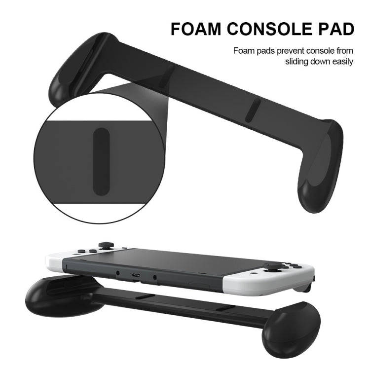 JYS NS217 Host Handle With Game Card Storage For Switch OLED(Black)