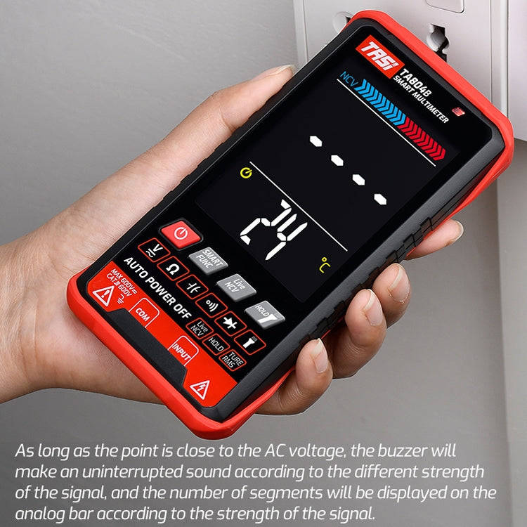 TASI TA804A Auto Digital Intelligent Multimeter OHM NCV Voltage Meter