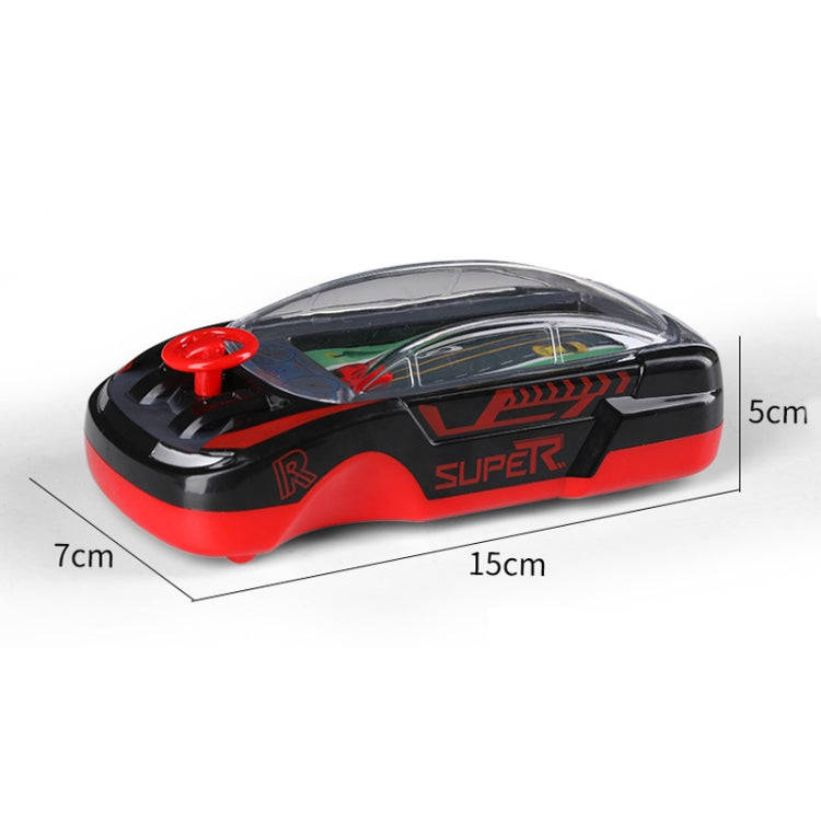 Children Car Adventure Game Two-Players Battle Toy(Black Red)
