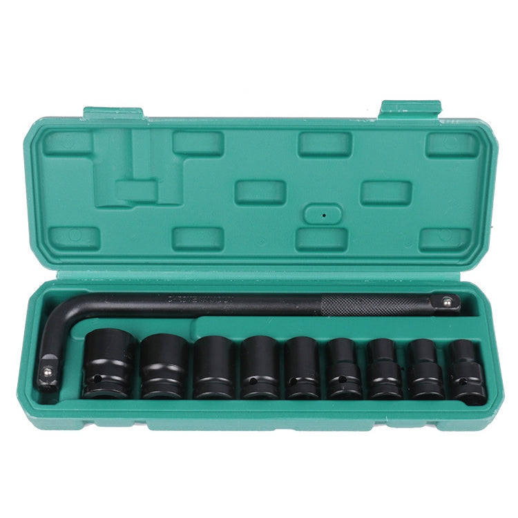 Inside And Outside Hexagon Wrench Auto Repair Wind Cannon Sleeve, Specification: 10 In 1 With Cur...