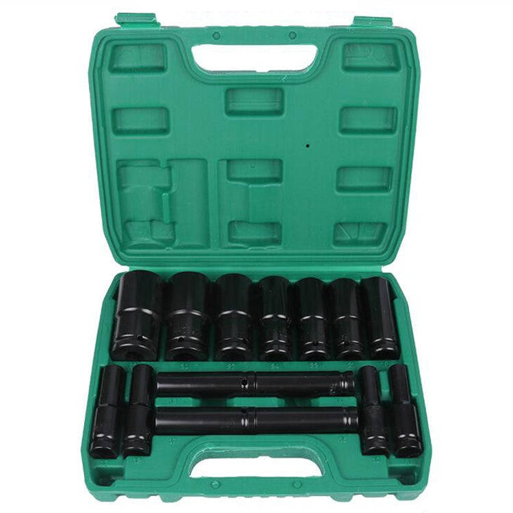Inside And Outside Hexagon Wrench Auto Repair Wind Cannon Sleeve, Specification: 15 In 1 Extensio...