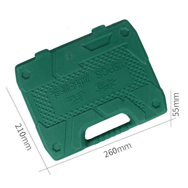 Inside And Outside Hexagon Wrench Auto Repair Wind Cannon Sleeve, Specification: 15 In 1 Extensio...