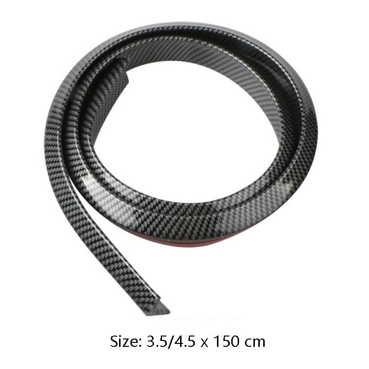 Car Universal Tail Paste Top Wing, Specification: 4.5cm Matte Black