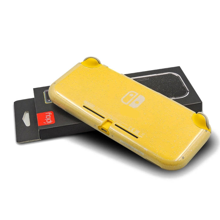 Iplay Gamepad TPU Transparent Crystal Protective Case For Nintendo Switch Lite Console(Transparen...