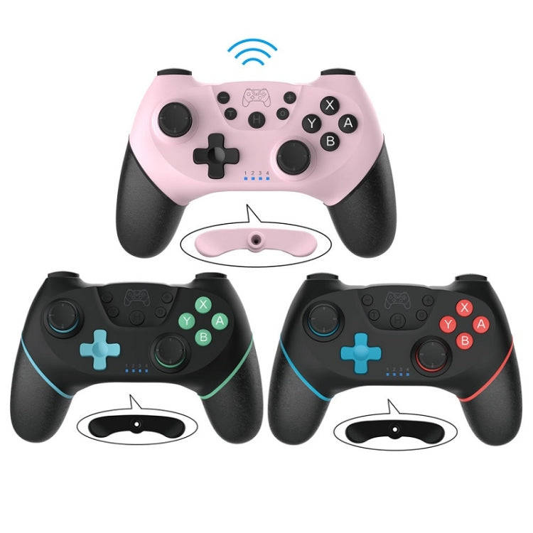 Wireless Bluetooth Gamepad With Macro Programming For Switch Pro, Product color: Left Blue Right ...