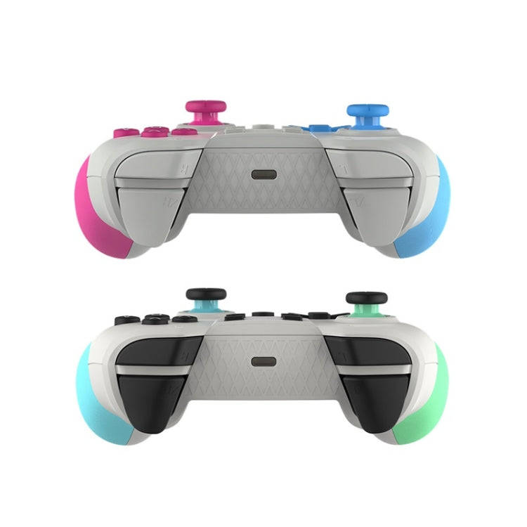 T23 Macro Programming Six-Axis Wireless Bluetooth Handle With NFC For Switch Pro(Blue Green)