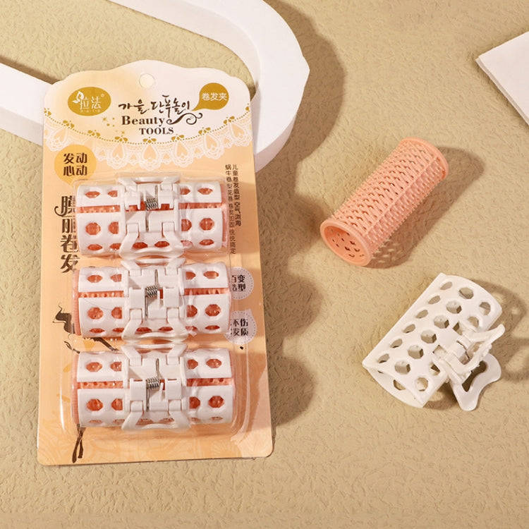 LS-18150 3 / Pack Air Bangs Lazy Curlers Random Color Delivery(Curly Hair Clip)