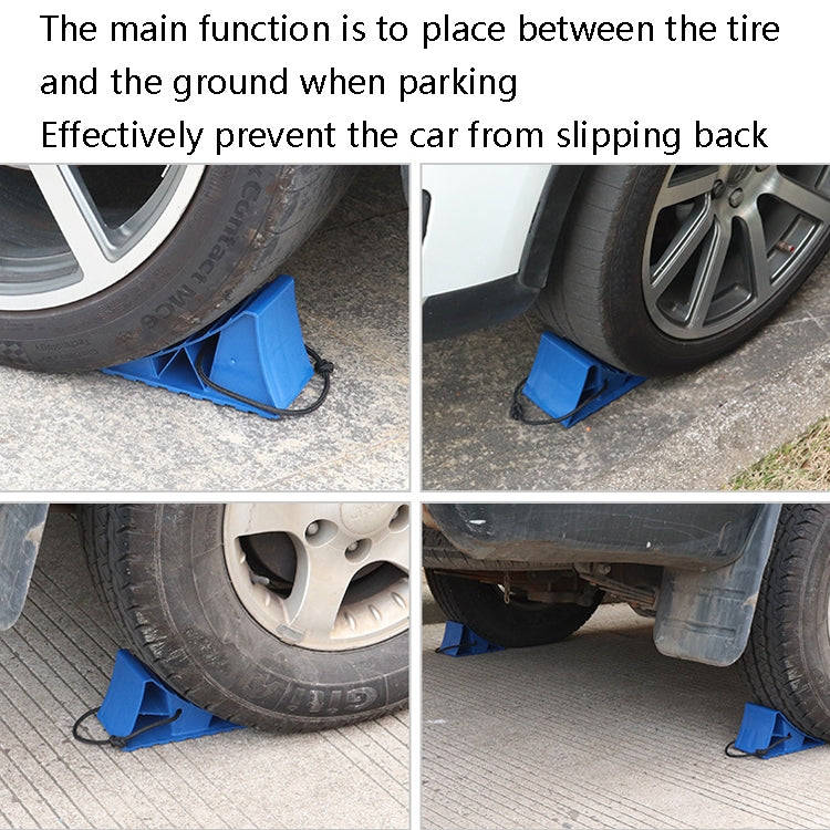 1 Pair FC10023 Car Route Tire Anti-Skid Block(Blue)