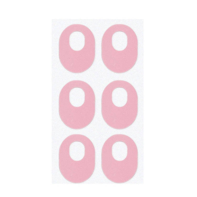 Latex Anti-Wear Callus Protection Sticker(Pink Elliptical)