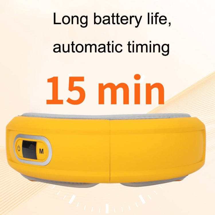 Children Smart Eye Protector Eye Hot Compress Vision Goggles(Yellow)