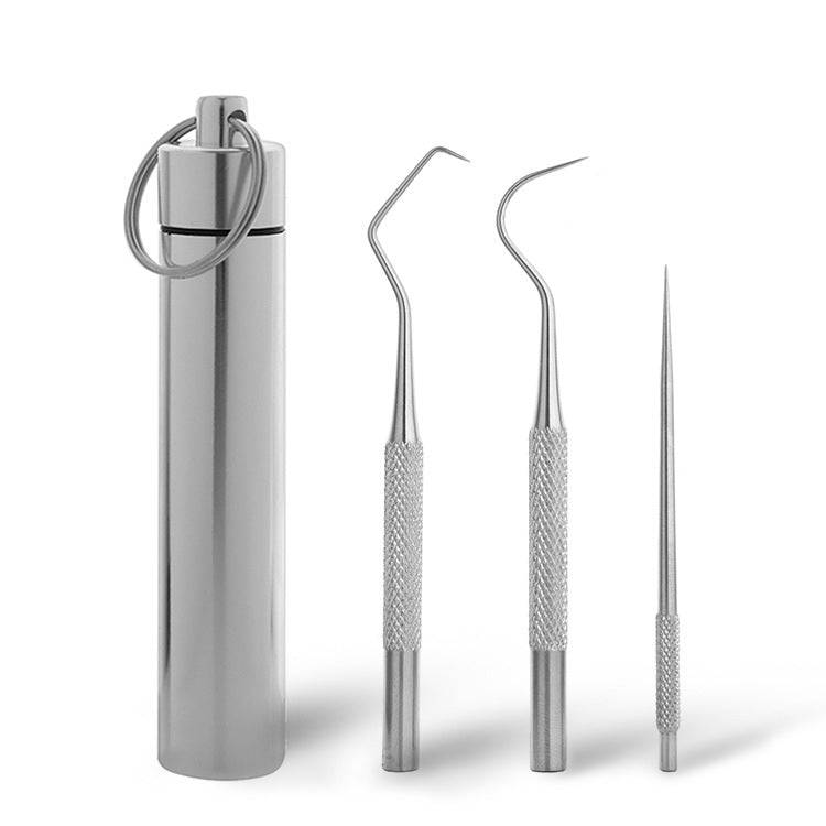 Portable Metal Bending Needle Hook Tooth Signed Tabs Set(Large 3 In 1)