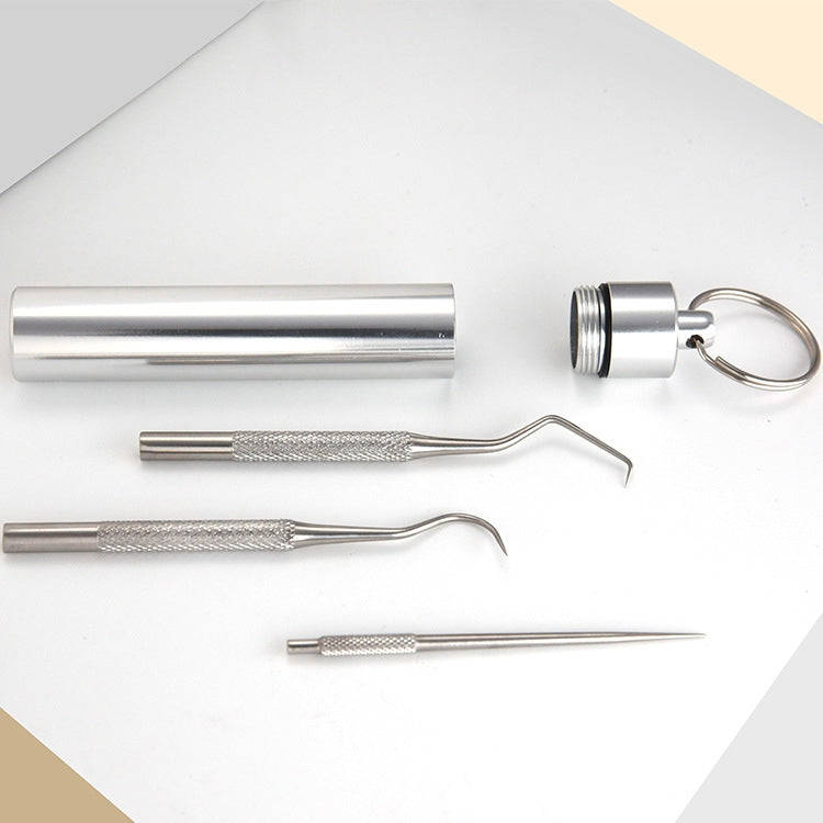 Portable Metal Bending Needle Hook Tooth Signed Tabs Set(Large 3 In 1)