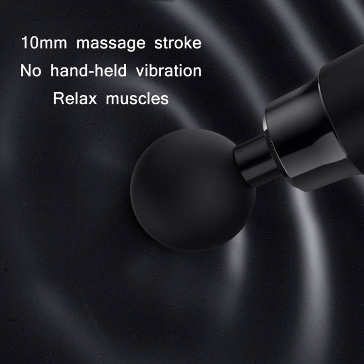 PS818 Variable Speed Vibrating Mini Muscle Fascia Relax Massager, Specification: 12 Gear (Red)