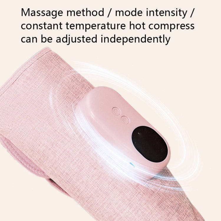 Home Constant Temperature Wireless Leg Massage, Style: Blue Double Hot Compress+Air Pressure