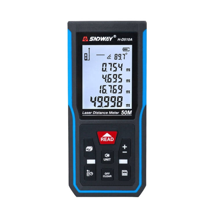 SNDWAY H-D510A Handheld Laser Rangefinder Infrared Measuring Instrument, Distance: 50m