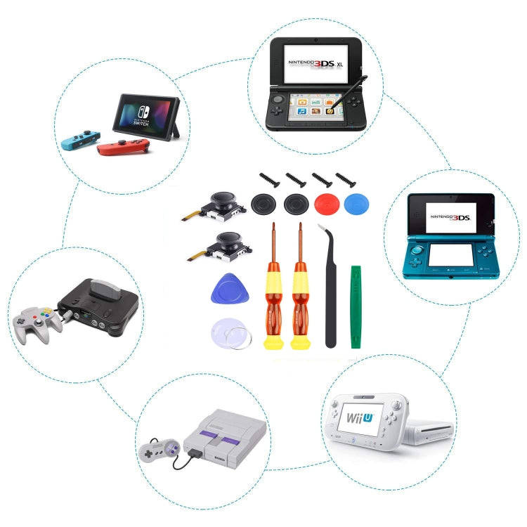 Joy-Con 3D Joystick Repair Screwdriver Set Gamepads Disassembly Tool For Nintendo Switch, Series:...