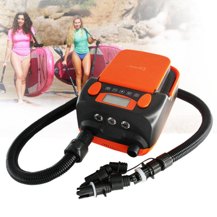 STERMAY Paddle Board 16PSI LCD Display Rubber Boat Air Pump(EU Plug)