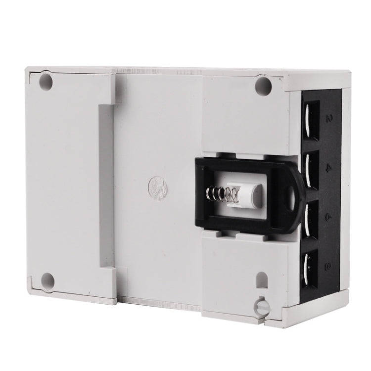 SINOTIMER Three-Phase Backlight Display Rail Type Electricity Meter 5-100A 400V(DDS024 White Shell)