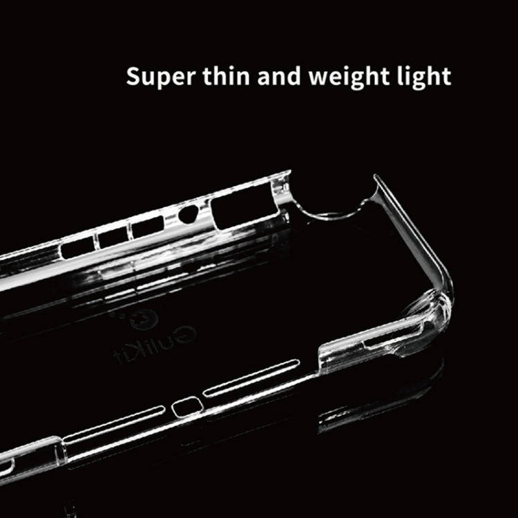 Gulikit NS16 Game Console Transparent Crystal Protective Case For Switch Lite(Transparent)