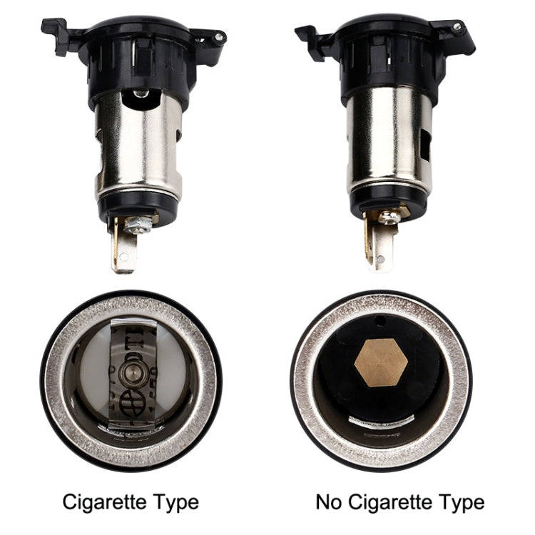 Car Modified Cigarette Lighter Car Charging Power Socket Cigarette Type (with 1.5m Line)