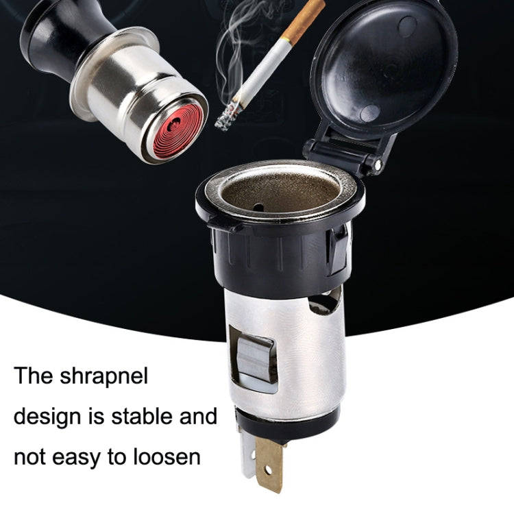 Car Modified Cigarette Lighter Car Charging Power Socket Cigarette Type (with 1.5m Line)