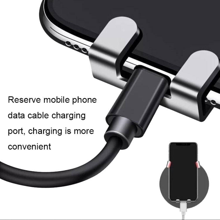 Universal Metal Gravity Car Phone Holder(Grey)